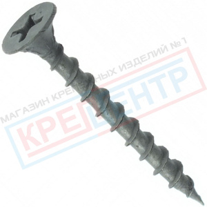 3,5х35 Саморез гипсокартон-дерево черный с редким шагом 3,5х35 Саморез гипсокартон-дерево черный с редким шагом