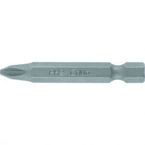 Набор бит PH2 x 50, сталь CrMo, 5 шт. Сибртех Набор бит PH2 x 50, сталь CrMo, 5 шт. Сибртех