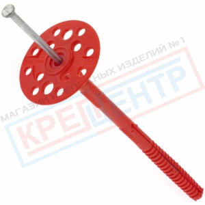 10х180 Дюбель для теплоизоляции с металлическим гвоздем IZM TECH-KREP 10х180 Дюбель для теплоизоляции с металлическим гвоздем IZM TECH-KREP