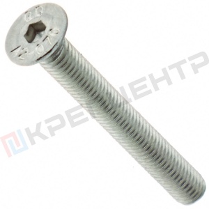 3х6 Винт с потайной головкой и внутр. шестигран. нерж. А2 с полной резьбой DIN 7991 3х6 Винт с потайной головкой и внутр. шестигран. нерж. А2 с полной резьбой DIN 7991